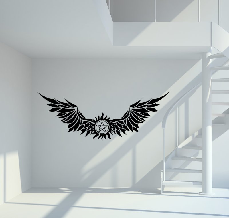 Supernatural Wandtattoo